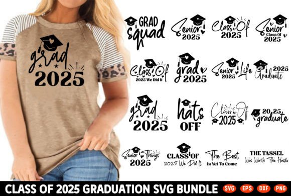 A Designer’s Take on the Class of 2025 Graduation SVG Bundle