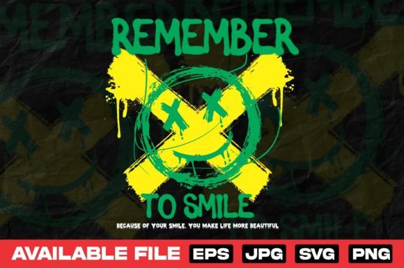 A Graffiti Smile Graphic's Impact on Real T-Shirt Designs