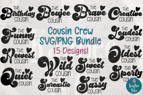 Cousin Crew Bundle: A Graphic Designer's Review for T-Shirt Designs