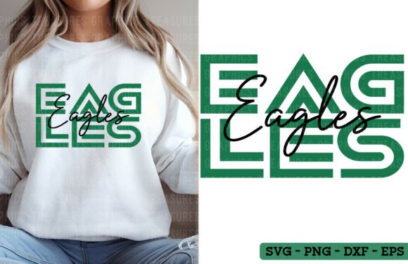 Eagles SVG PNG Sport Team Mascot Cheer Design Review