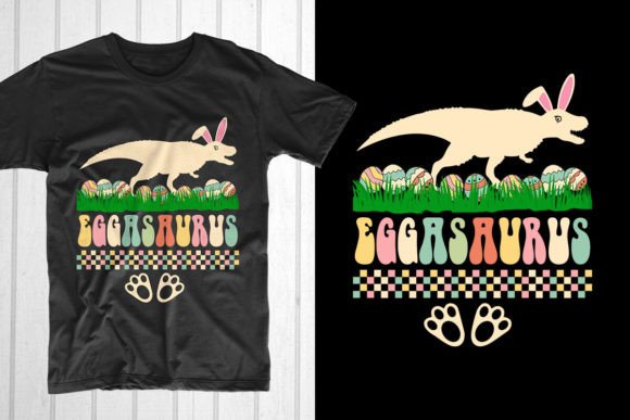 Eggy Dino Graphics & T-Shirt Designs