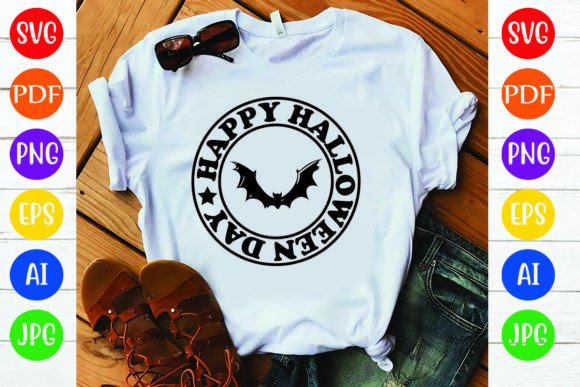 HAPPY HALLOWEEN DAY Graphics & T-Shirt Designs