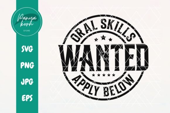 Oral Skills Wanted: A Graphic Design Gem for T-Shirt & Publishing