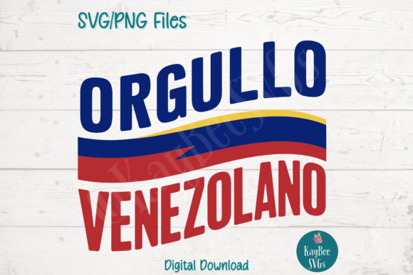 Orgullo Venezolano Graphics for T-Shirt & Brand Design
