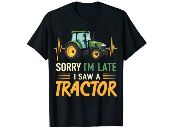 Sorry I'm Late, I Saw a Tractor Embroidery Design Review