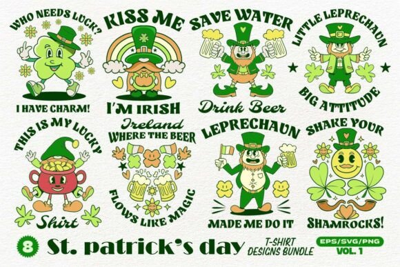 St. Patrick's Day T-Shirt Graphics That Elevate Content