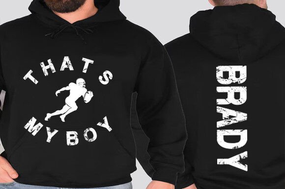 That’s My Boy Football Dad SVG: Graphics & T-Shirt Designs