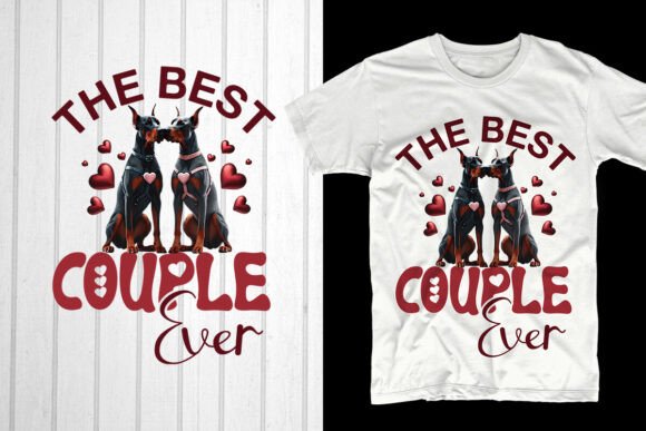 The Best Couple Ever Doberman Dog Embroidery Review